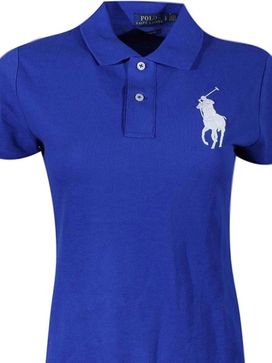 Ralph Lauren Tops - NWOT BLUE LABELE WOMANS SKINNY FIT BIG PONY RALPH LAUREN SKINNY FIT POLO MEDIUM